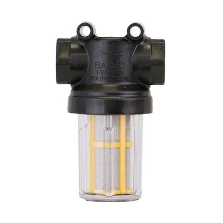 Banjo LSTM050-80C - Inline Strainer, 4 1/4 in H, 177 micron