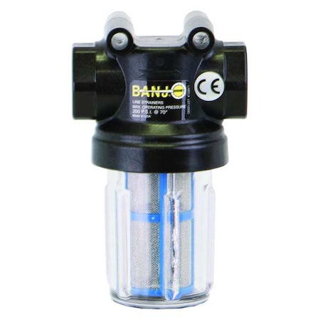Banjo LSTM050-50C - Inline Strainer, 4 1/4 in H, 297 micron