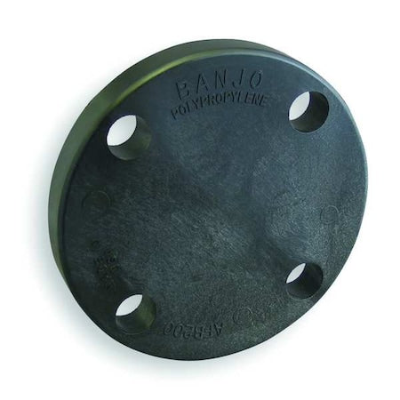Banjo AFB200 - Blind Flange, Polypropylene, 2", Class 150, 150 psi Max Pressure