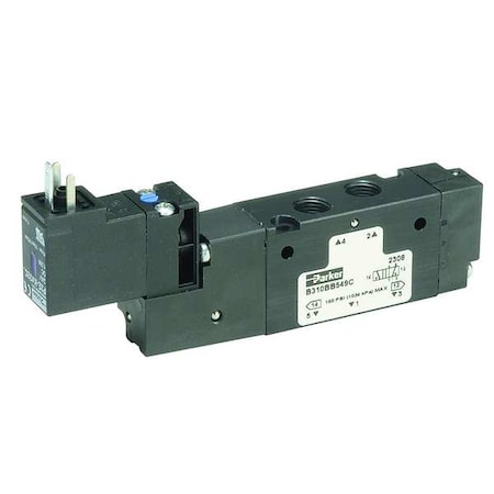 Parker B8V4BB549A - Solenoid Air Con Valve,Three-Way,145 psi