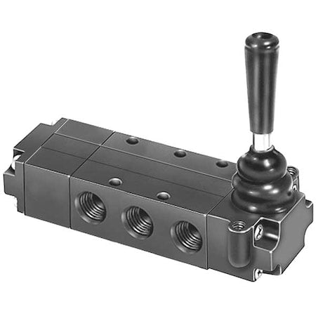 Parker 522831000 - Manual Air Control Valve,4-Way,1/4 In NPT