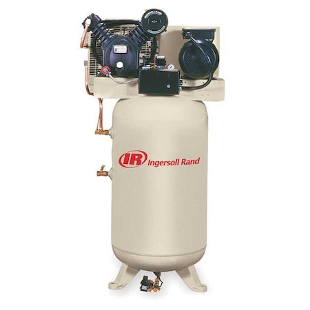 Ingersoll-Rand 2475N7.5-P-460/3 - Electric Air Compressor, 7.5 hp, 2 Stage