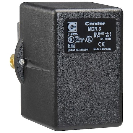 Condor Usa 31KEXEXX - Pressure Switch, Standard, 3 PST, 1 Ports, 3/8" FNPT, 60 to 232 psi Range