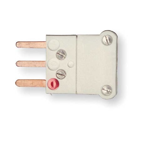 Tempco TCA-101-154 - Thermocouple Plug, White, Type U, Jack