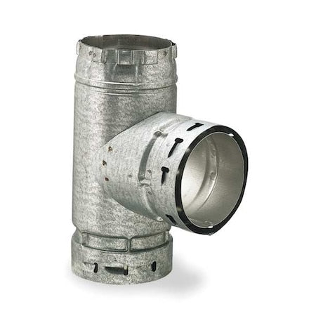 Ameri-Vent 5ET - Standard Tee,5" Dia.,10" L