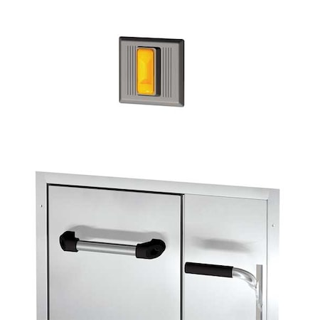 Guardian Equipment AP280-230 - Emergency Station Alarm, Plastic, Amber, Black, For Use With, Eyewash, Shower