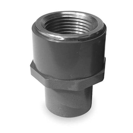 9878-010SS - CPVC Transition Fitting, Schedule 80, 1" Pipe Size, FNPT x Spigot