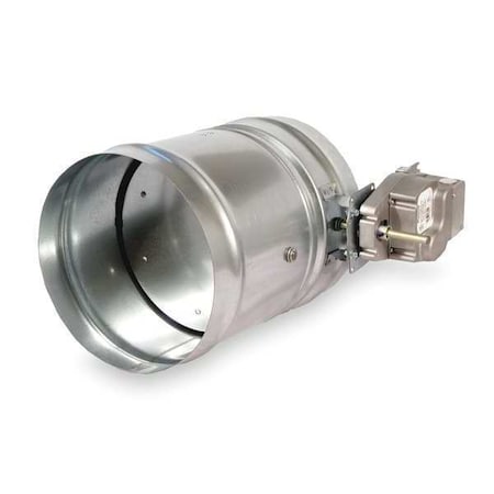 Dayton 3HGL9 - Round Fire/Smoke Damper,Galvanized Steel