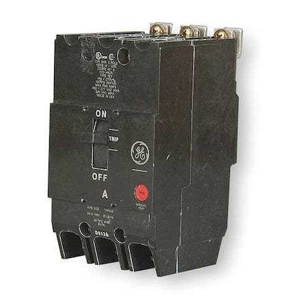 Ge TEY325 - Molded Case Circuit Breaker, TEY Series, 25 A, 3 Pole, 277/480 V AC, 14k A at 277/480 V AC