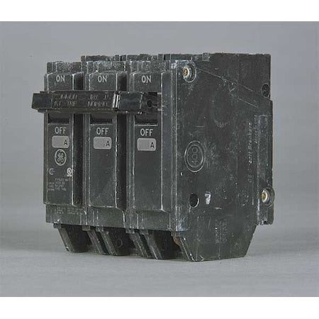 Ge THQL32050 - Molded Case Circuit Breaker, THQL Series, 50 A, 3 Pole, 240 V AC, 10k A at 240 V AC