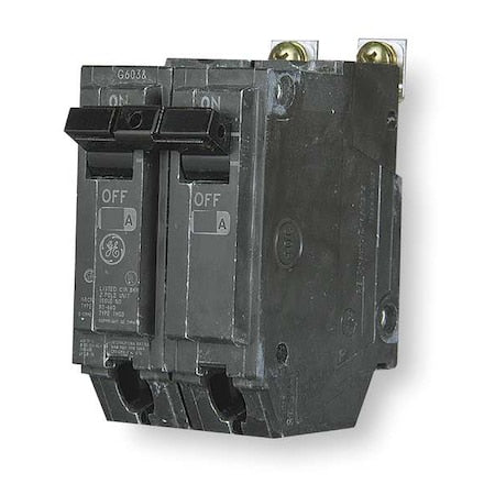Ge THHQB2120 - Miniature Circuit Breaker, THHQB Series, 20 A, 2 Pole, 120/240 V AC, 22k A at 120/240 V AC