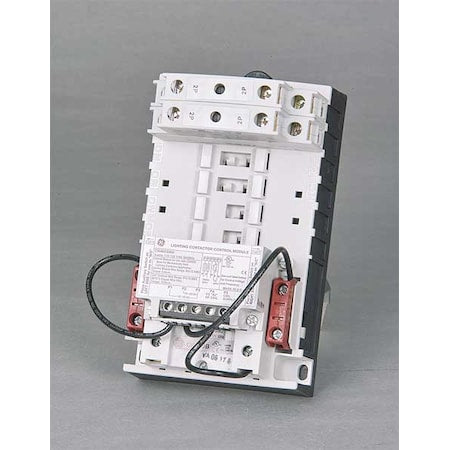 Ge CR463M40NJA - 120 VAC Mechanically Held Lighting Contactor 4 P 30 A