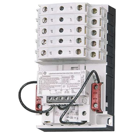 Ge CR463MB0PNA - Lighting Contactr, 10 P, 277 V, Open, Mech Held