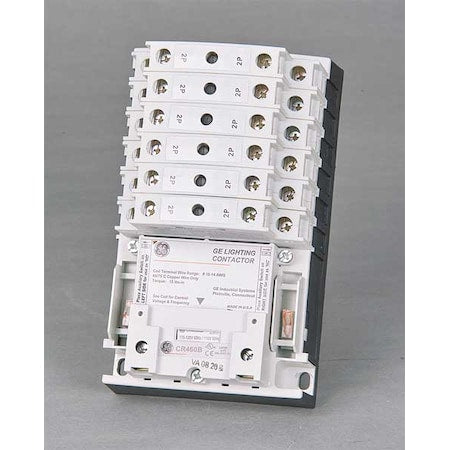 Ge CR463LD0AJA - 120 VAC Electrically Held Lighting Contactor 12 P 30 A