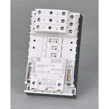 Ge CR463L60AJA - 120 VAC Electrically Held Lighting Contactor 6 P 30 A