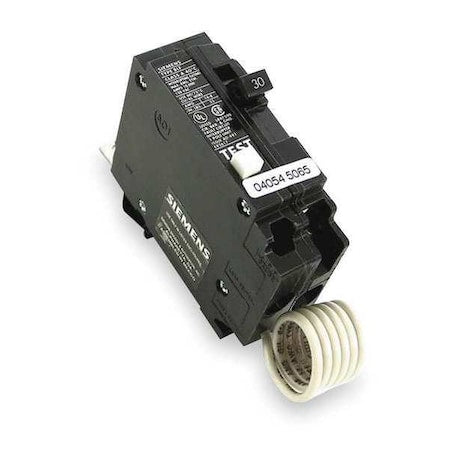 Siemens BF120A - Miniature Circuit Breaker, BF Series, 20 A, 1 Pole, 120 V AC, 10k A at 120 V AC