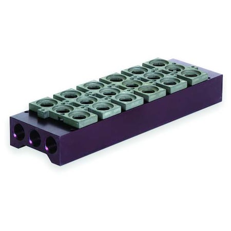 Numatics 206-1764 - Manifold Assemb, 9 3/16 in L, 2 3/4 in W