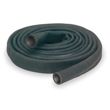 Continental 20016808 - 2" ID x 100 ft Rubber Water Discharge Hose BK