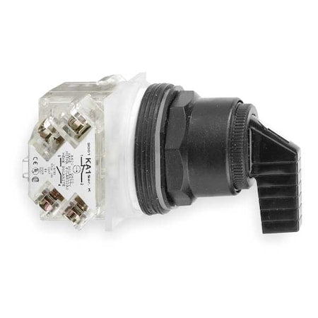 Schneider Electric 9001SKS53FB - Long Handle Selector Switch,Black,3 Pos,30mm