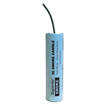 Superior Smoke 3C - Smoke Candles,40,000 cu ft of Smoke,PK12