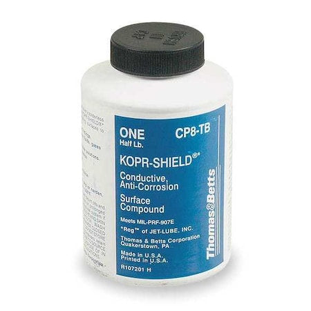 Abb CP8-TB - Anti-Seize, General Purpose, Can, 8 oz, Copper Base, 250 Degrees F Max Op Temp, Paste