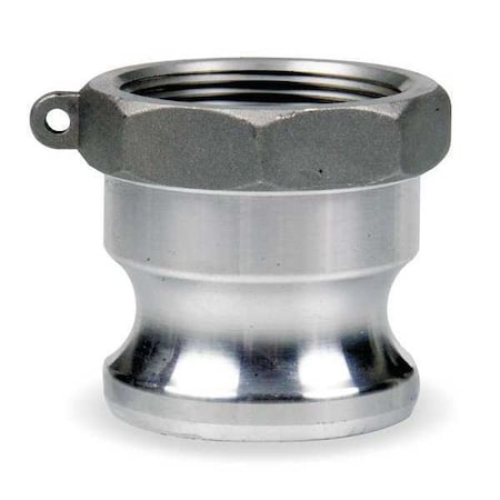 3LX42 - Cam and Groove Adapter, Male, Type A, 3 in Coupler Size, 3 in Hose Fitting Size