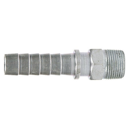 3LZ72 - Barbed Steam Hose Fitting,3/4",NPTx Barb