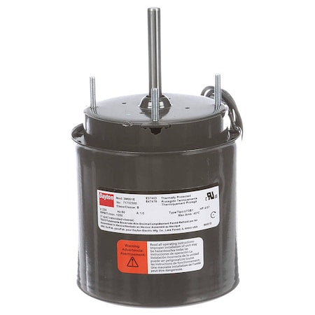Dayton 71732300M - HVAC Motor,1/20 HP,1550 rpm,230 V,3.3
