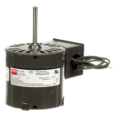 Dayton 712112807M - HVAC Motor,1/40 HP,3000 rpm,115 V,3.3