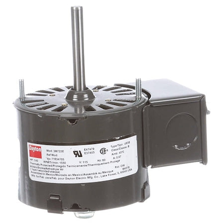 Dayton 71634705M - HVAC Motor,1/40 HP,1550 rpm,115 V,3.3