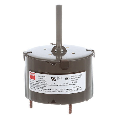 Dayton 71634706M - HVAC Motor,1/100 HP,1550 rpm,115 V,3.3