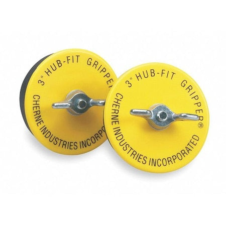 Cherne 270538 - Pipe Plug,Wing Nut,2.4"H,3"Pipe