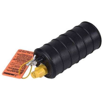 Cherne 262137 - Test Ball Plug,Pneumatic,15-16 In,Ruber