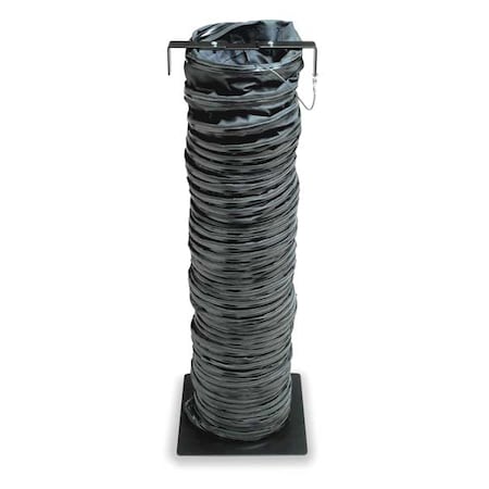 Allegro Industries 9550-15EX - Statically Conductive Duct,15 ft.,Black