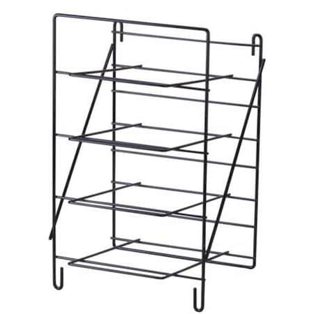 Fendall 32-000402-0000 - Eyewash Cartridge Wall Rack, Steel, Black, For Use With, Eyewash Cartridges