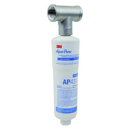 3M Aqua-Pure AP430SS - Water Filter System, 10 gpm, 10 1/4 in H