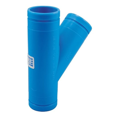 Orion 710005 - Single Wye, Polypropylene, 1-1/2", Schedule 40, 80 psi Max Pressure