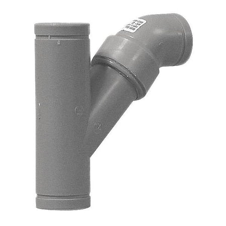 Orion 710006 - Long Turn Wye, Polypropylene, 1-1/2", Schedule 40, 80 psi Max Pressure