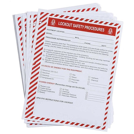 Brady LOSF5 - Reference Material, Security Training, Form, PK25