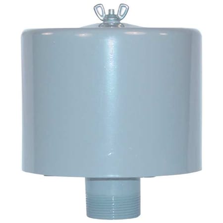Solberg F-19P-100 - Filter Silencer,1" MNPT Inlet, 55 cfm