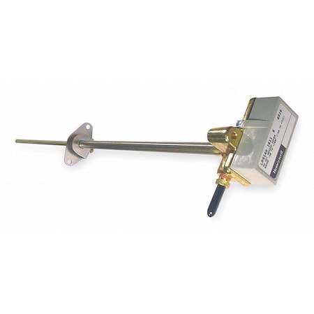 Honeywell LP914A1060/U - Pneumatic Temperature Transmitter, Well, Push-on Barb for 5/32 in and 1/4 in OD Tubing, 3 to 15 psi