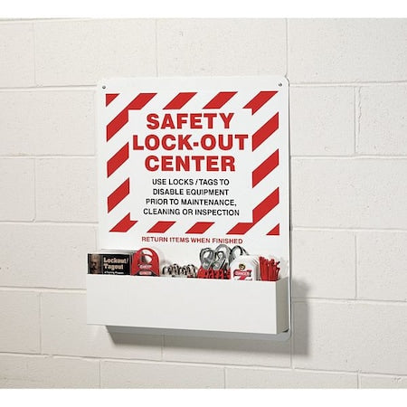 Accuform KST424 - Lockout Board,Unfilled,30" H