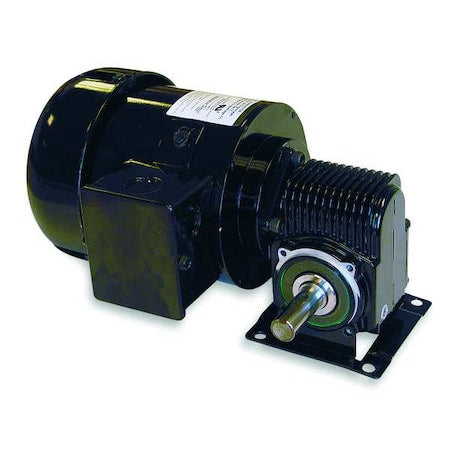 Dayton 3XA90 - AC Gearmotor, 130 in-lb Max. Torque, 55 RPM Nameplate RPM, 115/230 V AC Voltage, 1 Phase
