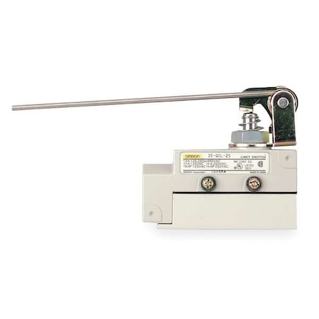 Omron ZE-QCL-2S - Limit Switch, Lever, Plunger, SPDT, 15 A at 480 V AC, Actuator Location: Top
