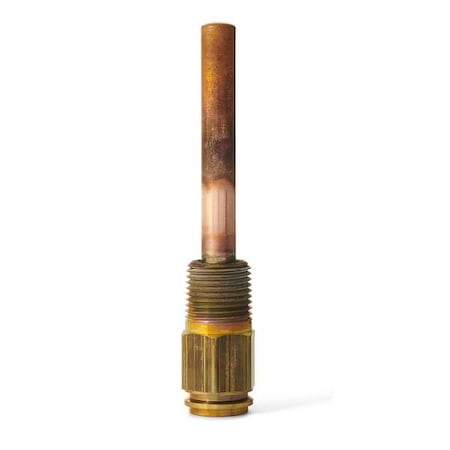 Honeywell Home 121371B - Immersion Well,Copper,3/4 NPT,1-1/2 Depth