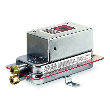 Cleveland Controls AFS-222-139 - Air Sensing Switch, 300 VA Pilot Duty, 3 1/4 in W
