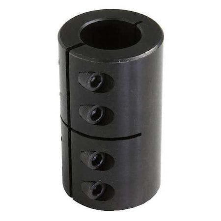 Dayton 3ZN31 - Rigid Shaft Coupling,Clamp,1-3/8" L