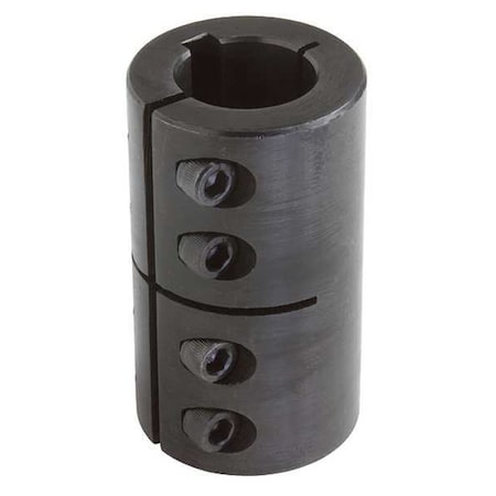 Dayton 3ZN58 - Rigid Shaft Coupling,Clamp,2" L