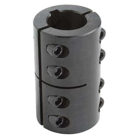 Dayton 3ZN45 - Rigid Shaft Coupling,Clamp,2" L