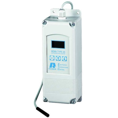 Ranco ETC-241000-000 - Temperature Control, Close on Rise, Open on Rise, -30 Degrees to 220 Degrees F, SPDT